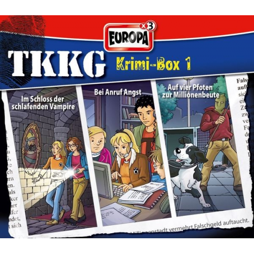 Stefan Wolf - TKKG Krimi-Box (1) Folgen 117, 120 und 133