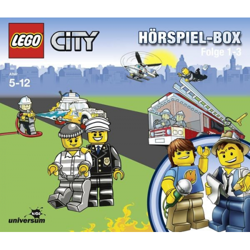 LEGO City Hörspiel 1-3 Box/3 CDs