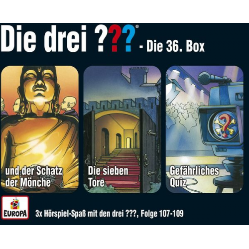 Ulf Blanck - Die drei ??? Box 36 (Folgen 107,108,109) (drei Fragezeichen)