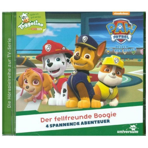 Paw Patrol CD 2. Der fellfreunde Boogie.