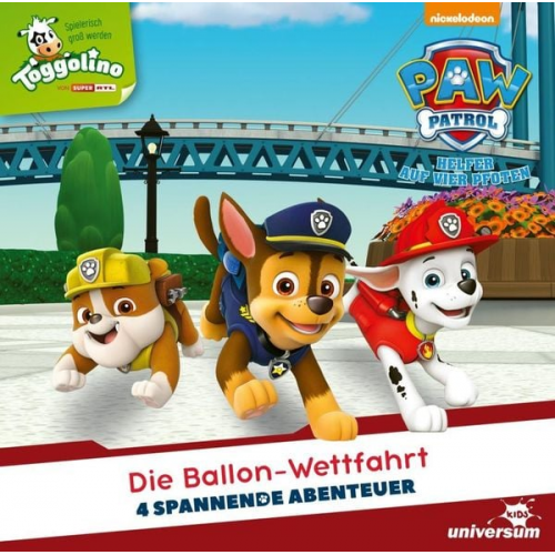 Paw Patrol CD 3. Die Ballon-Wettfahrt.