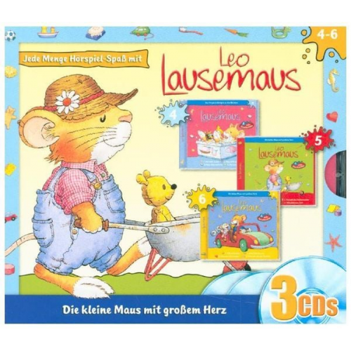 Leo Lausemaus 3 CD-Box (Folge 4-6)