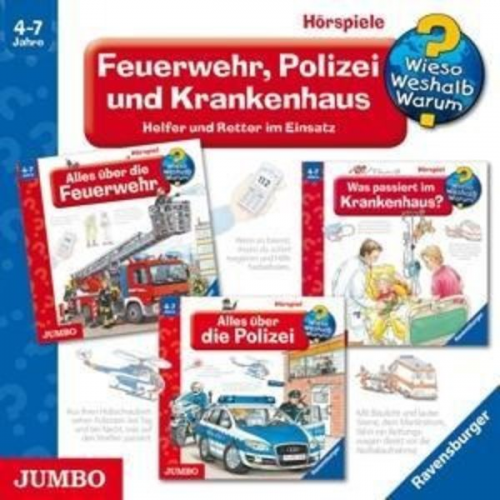 Feuerwehr,Polizei Und Krankenhaus.Helfer Und Rett