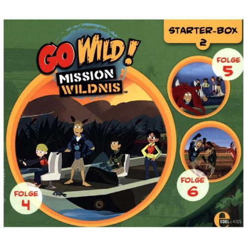 Go Wild! - Mission Wildnis. Starter-Box 2/3 CDs