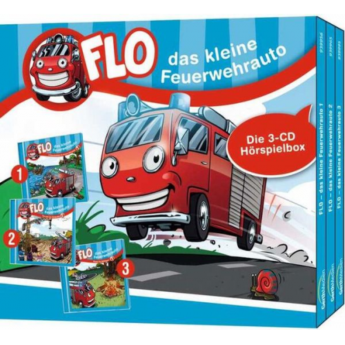 Christian Mörken - Flo - das kleine Feuerwehrauto - Die 3-CD Hörspielbox 1