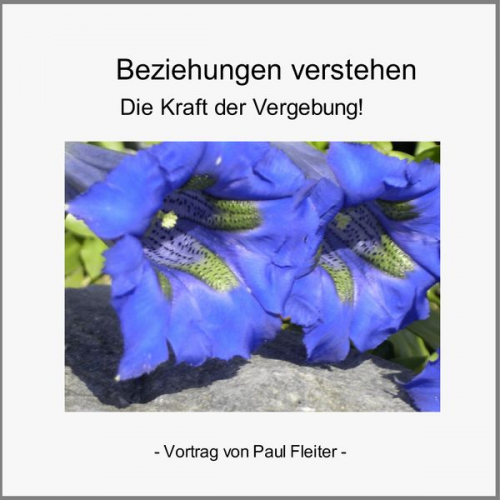 Paul Fleiter - Beziehungen verstehen - Die Kraft der Vergebung