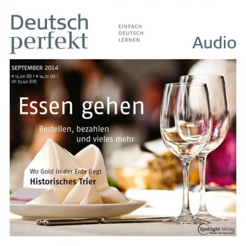 Spotlight Verlag - Deutsch lernen Audio - Essen gehen