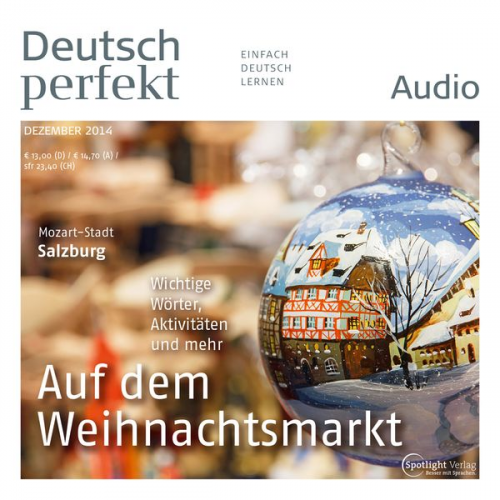 Spotlight Verlag - Deutsch lernen Audio - Auf dem Weihnachtsmarkt