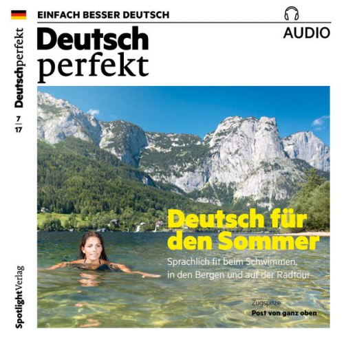 Spotlight Verlag - Deutsch lernen Audio - Deutsch für den Sommer