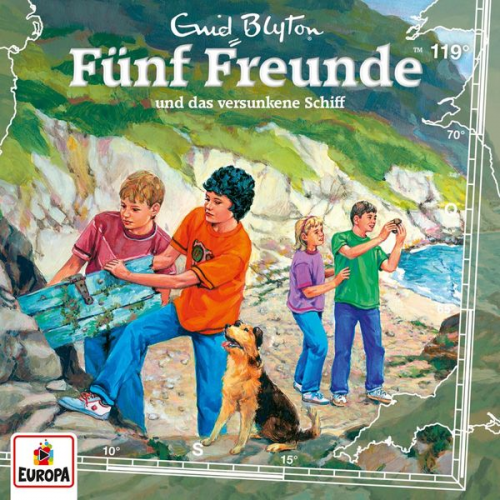 Katrin McClean Enid Blyton - Folge 119: Fünf Freunde und das versunkene Schiff