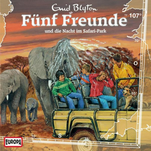 Katrin McClean Enid Blyton - Folge 107: Fünf Freunde und die Nacht im Safari-Park