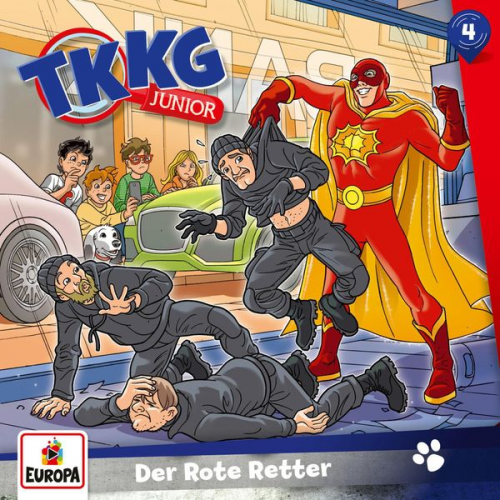 Frank Gustavus Stefan Wolf - TKKG Junior - Folge 04: Der Rote Retter