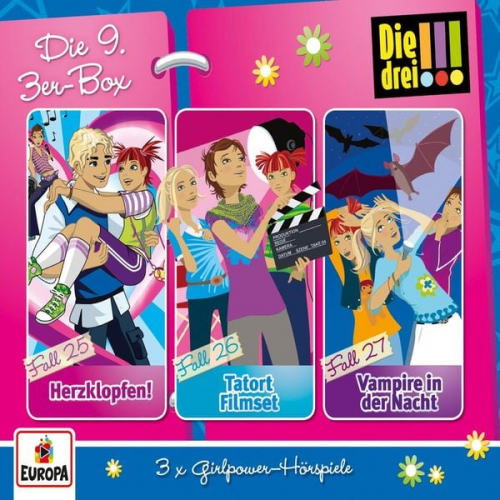 Hartmut Cyriacks Peter Nissen - Die drei !!!: Die 9. 3er-Box (Folgen 25-27)