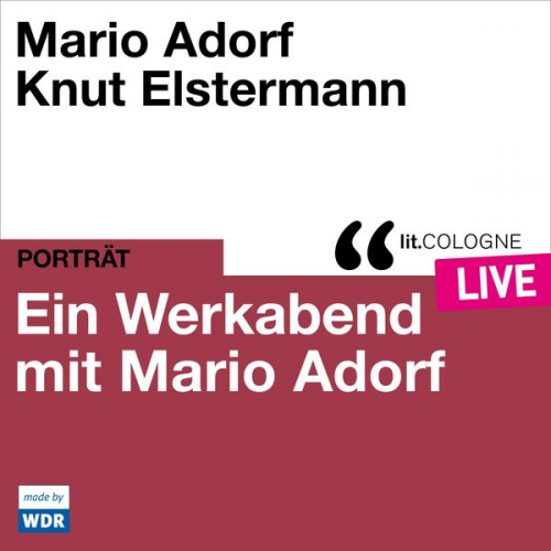 Mario Adorf - Ein Werkabend mit Mario Adorf