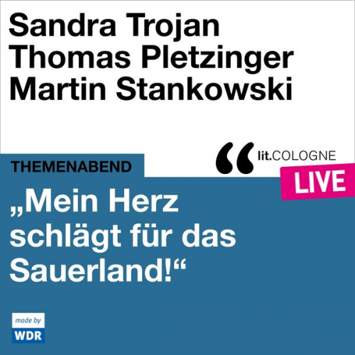 Sandra Trojan Thomas Pletzinger - "Mein Herz schlägt für das Sauerland"