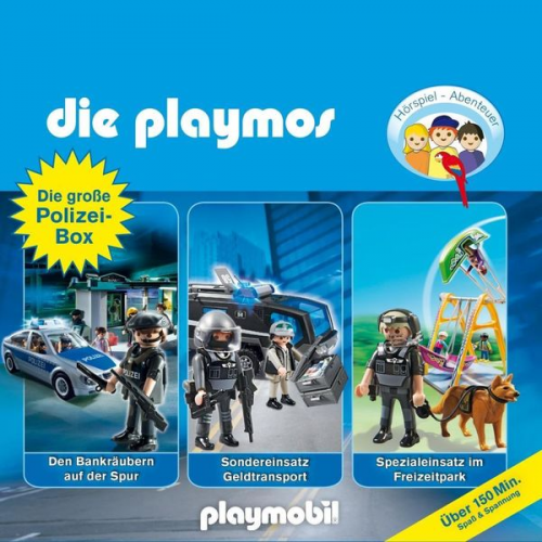 Die Playmos - Das Original Playmobil Hörspiel: Die große Polizei-Box