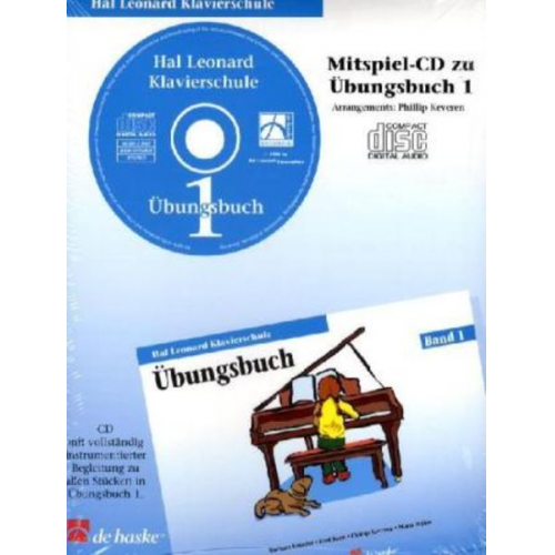 Barbara Kreader Phillip Keveren Fred Kern - Hal Leonard Klavierschule, Übungsbuch. Tl.1, 1 Audio-CD