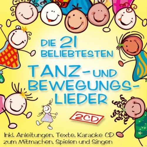 Die 21 beliebtesten Tanz-u.Bewegungslieder