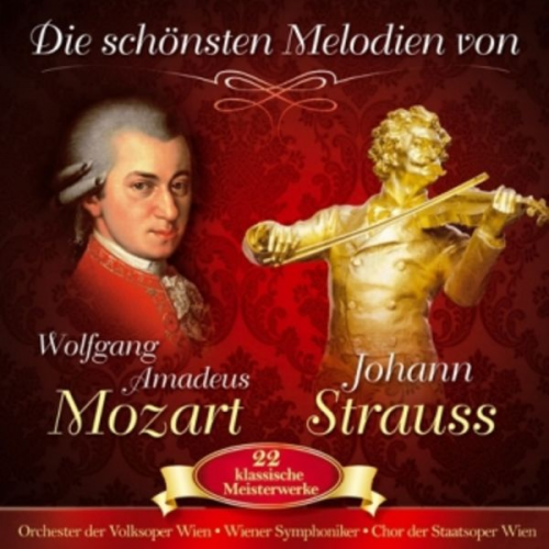 Wolfgang Amadeus Mozart Johann Strauss (Sohn) - Der Schönsten Melodien Von Mozart Und Strauss