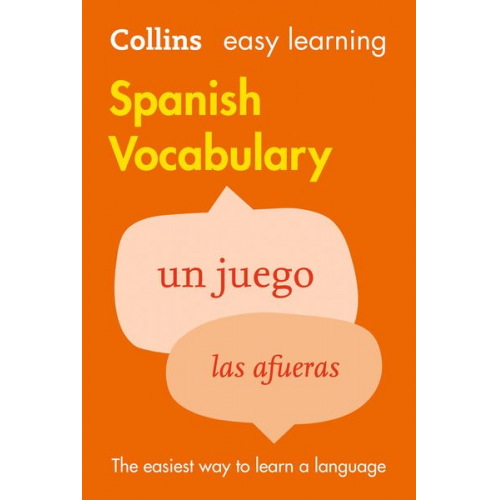 Collins Dictionaries - Collins Dictionaries: Easy Learning Spanish Vocabulary