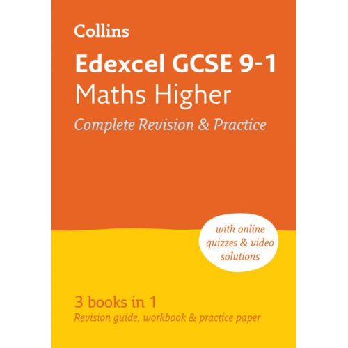 Collins GCSE - Edexcel GCSE 9-1 Maths Higher All-in-One Complete Revision and Practice