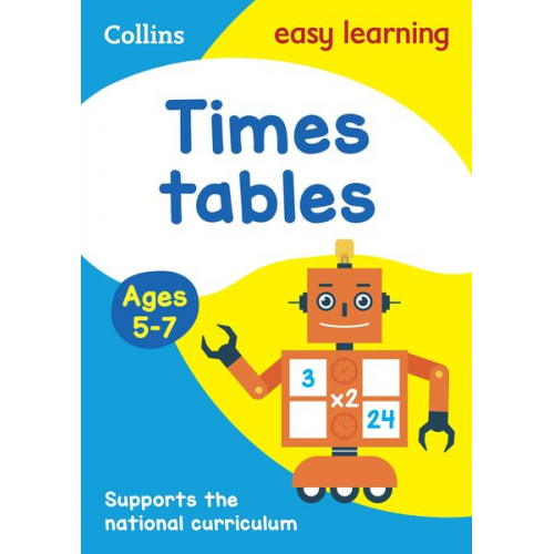 Collins Easy Learning - Times Tables Ages 5-7