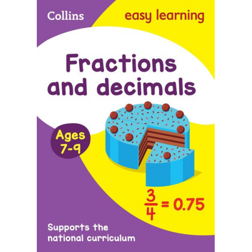 Collins Easy Learning - Fractions and Decimals Ages 7-9