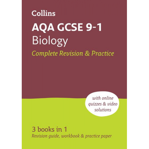 Collins GCSE - AQA GCSE 9-1 Biology All-in-One Complete Revision and Practice