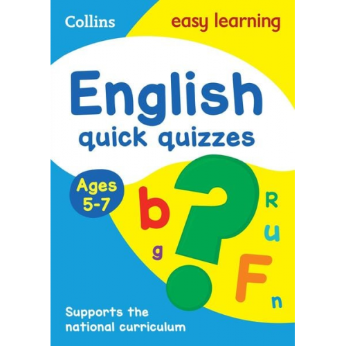 Collins Easy Learning - English Quick Quizzes Ages 5-7