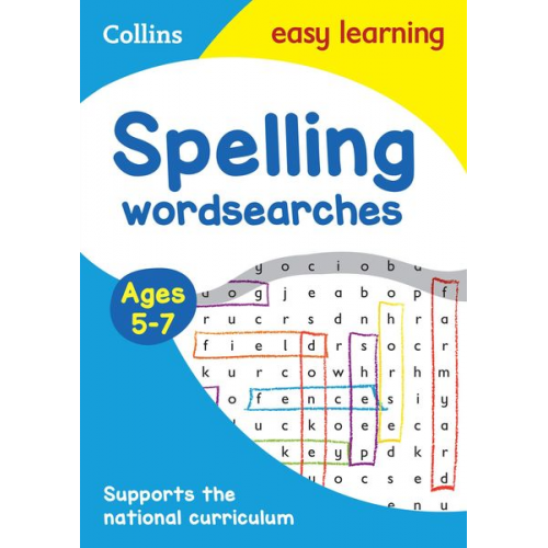 Collins Easy Learning - Spelling Word Searches Ages 5-7