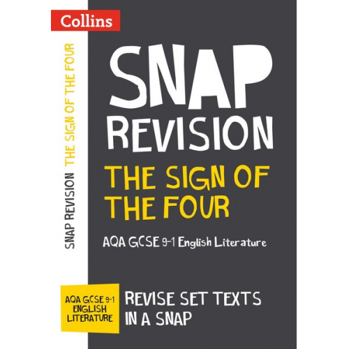 Collins GCSE - The Sign of Four: AQA GCSE 9-1 English Literature Text Guide