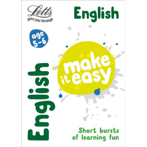 Letts Ks1 - Letts Make It Easy - English Age 5-6