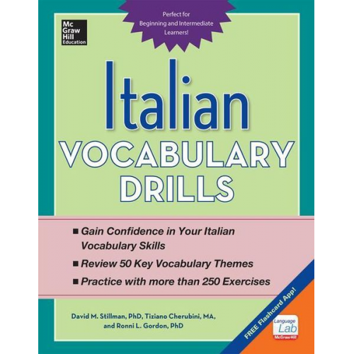 David Stillman Ronni Gordon Tiziano Cherubini - Italian Vocabulary Drills
