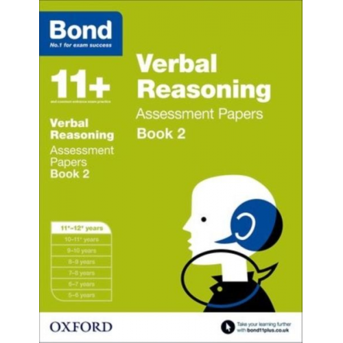 Bond 11 Jane Bayliss - Bond 11+: Verbal Reasoning: Assessment Papers