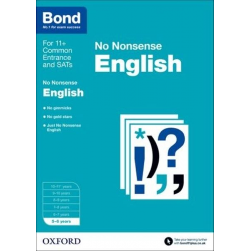 Bond 11 Frances Orchard - Bond: English: No Nonsense