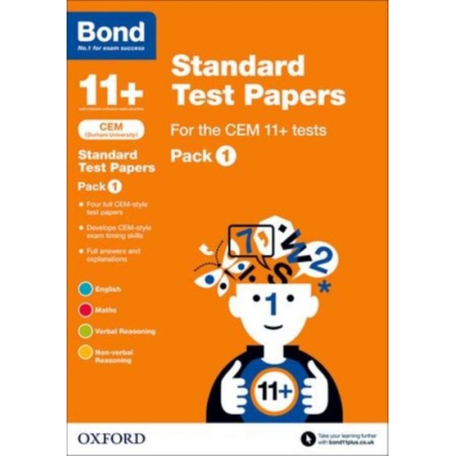 Alison Primrose Bond 11 Michellejoy Hughes - Bond 11+: CEM: Standard Test Papers: Ready for the 2025 exam