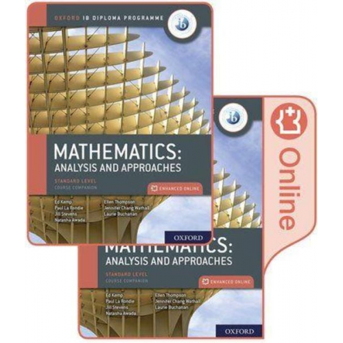 Paul La Rondie Jill Stevens Natasha Awada Jennifer Chang Wathall Ellen Thompson - Oxford IB Diploma Programme: IB Mathematics: analysis and approaches