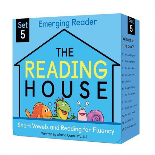 The Reading House - The Reading House Set 5: Short Vowels and Reading for Fluency