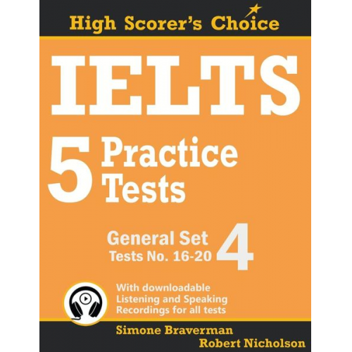 Simone Braverman Robert Nicholson - IELTS 5 Practice Tests, General Set 4