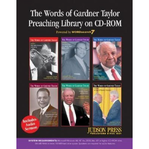 Gardner C. Taylor - The Words of Gardner Taylor Preaching Library on CD-ROM