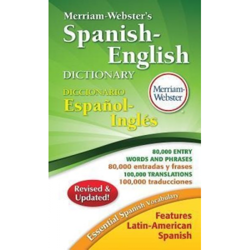 Merriam-Webster Inc - Merriam-Webster's Spanish-English Dictionary