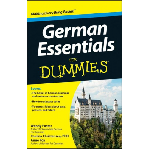 Wendy Foster Paulina Christensen Anne Fox - German Essentials For Dummies