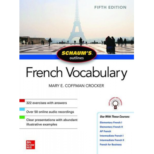 Mary Crocker - Schaum's Outline of French Vocabulary, Fifth Edition
