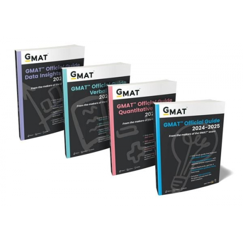 GMAC - GMAT Official Guide 2024-2025 Bundle: Books + Online Question Bank