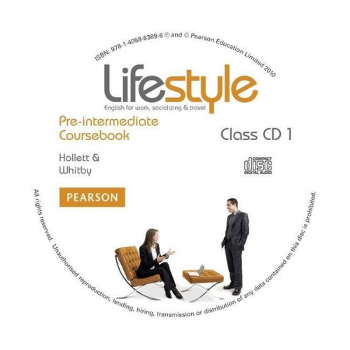 Norman Whitby Vicki Hollett - Lifestyle Pre-Intermediate Class Audio CDs