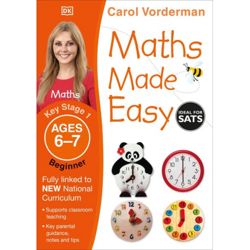 Carol Vorderman - Maths Made Easy: Beginner, Ages 6-7 (Key Stage 1)