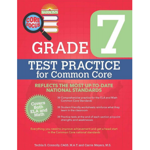 Techla Connolly Carrie Meyers - Core Focus Grade 7: Test Practice for Common Core