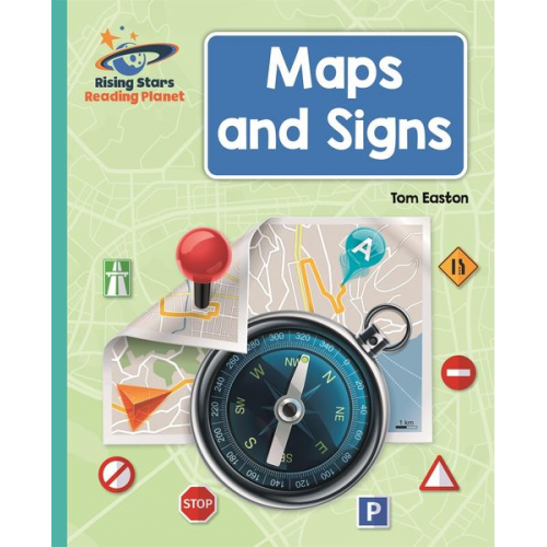 Tom Easton - Reading Planet - Maps and Signs - Turquoise: Galaxy