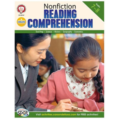 Schyrlet Cameron Suzanne Myers - Nonfiction Reading Comprehension, Grades 7 - 8