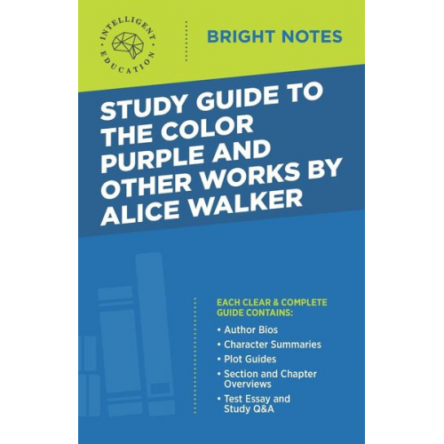 Study Guide to The Color Purple and Other Works by Alice Walker